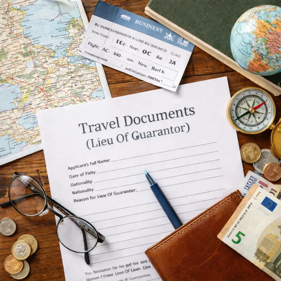 Travel Documents (Lieu Of Guarantor) — Notary Stamp Scarborough