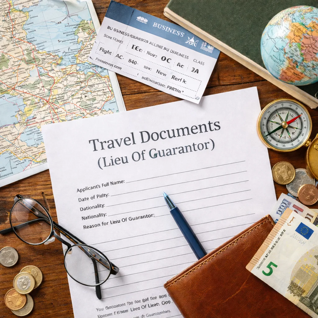 Travel documents without guarantor Scarborough notary