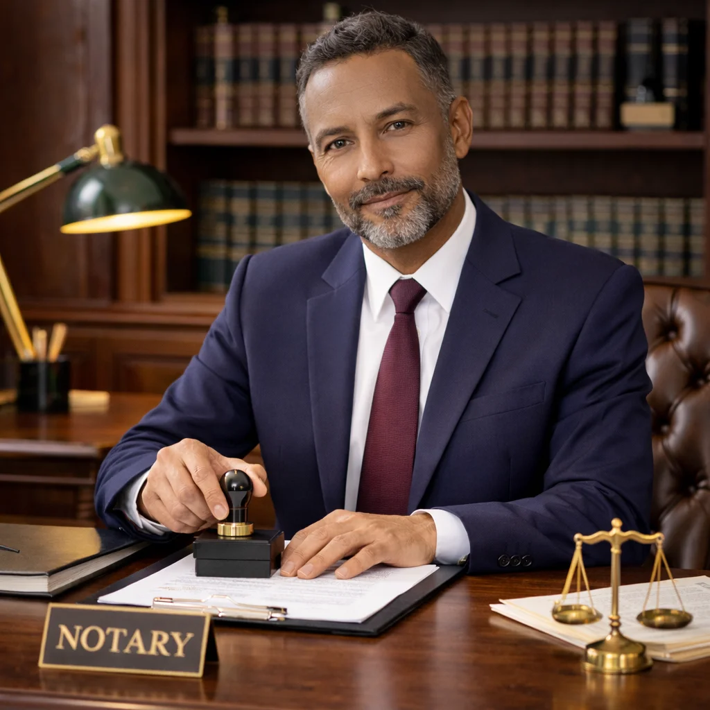 Sworn affidavit document notary Canada
